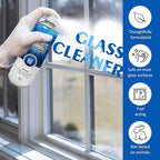 Glass and Window Cleaner Spray - Ammonia-Free Glass Cleaner, Foaming Cleaning Spray, Safe for Tinted Non-Tinted Windows, Streak-Free Shine for Auto and Home, 14 fl oz