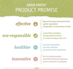 Grab Green Stoneworks Cruelty-Free Dryer Sheets | Softens Fabrics, Freshens Clothing & Reduces Static-Cling and Wrinkles | Plant Based | Birch Branch Scent (160 Sheets)