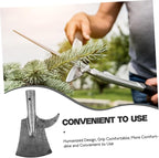 Tree Bark Scraper Tool Manganese Spade for Gardening and Weeding Multi-Functional Shovel Hook for Easy Debarking and Branch Removal