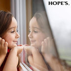 HOPE'S Perfect Glass Cleaner Spray, Streak-Free, Ammonia-Free Window, Mirror, Screen, and Shower Door Cleaner, Indoor and Outdoor Glass Surfaces, 32 Fl Oz, Pack of 1 With Microfiber Cloth