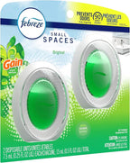 Febreze Odor-Eliminating Small Spaces Air Freshener, Gain Original Scent, 2 Count