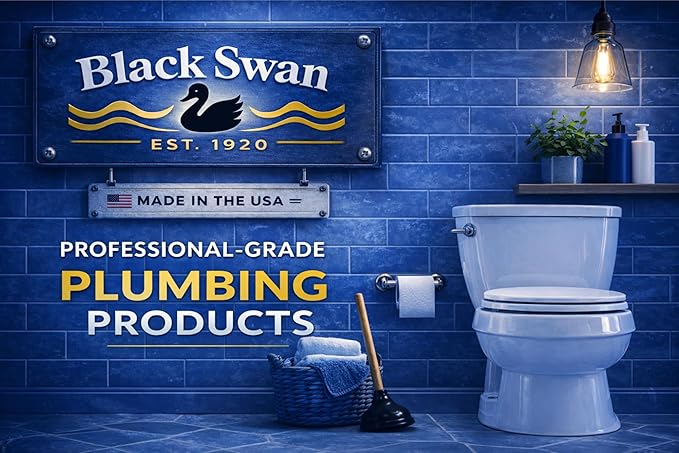 Black Swan 09175 Power Crystals Drain Opener, 1 lb (16 oz) - Heavy Duty Crystal Formula for Cleaning Clogged Drain Pipes Due to Grease, Food Scraps - Safe for Plumbing & Septic Systems