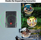 4 Pack Ultrasonic Bat Repellent Devices- Adjustable Frequency Convenient Bats Removal Device& Bird Repeller,Suitable for Bat Repellent for Attic for Home, Garage, Warehouse and Porches.