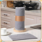 36 Pack Vintage Reusable Cleaning Cloths Washable Cotton Kitchen Towels for Home (Gray)