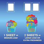 ARM & HAMMER Fabric Softener Sheets, Purifying Waters, 100 sheets (Pack of 2)