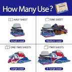 CLEARALIF Laundry Detergent Sheets Up to 160 Loads, Fresh Original - Great For Travel,Apartments, Dorms,Laundry Detergent Strips Eco Friendly & Hypoallergenic