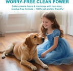 200X Concentrated Floor Cleaning Solution for All Robot Vacuum and Mop, Wet Dry Vacuums Compatible with Eufy, Roborock, Roomba, Tineco, Bissell, Shark, 29.76 fl oz Makes 47 Gallon Cleaner(Ocean Scent)