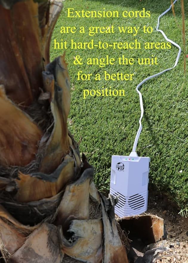 Bat Repellent Devices Multipack – Cleanrth CB006 Advanced Ultrasonic Bat Repelling System (4-Pack)