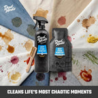 DadMode 7-Enzyme Laundry Stain & Odor Destroyer – Deep Cleaner for Extreme Clothing Messes Powered by Nuclease (DNAse) - Sandalwood & Suede, 16oz Refillable Bottle