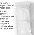 Enoz Lavender Scented Moth Ball Packets: Kills Clothes Moths, Carpet Beetles, Eggs and Larvae (6 oz Bag, 6 Pack)