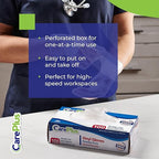 CARE PLUS Vinyl Gloves Clear Extra Large Size 1000 Count | Heavy Duty, Non-Sterile, Powder-Free, Latex-Free Rubber | Food Prep, Kitchen & Cleaning Gloves, Ideal for Professional Use