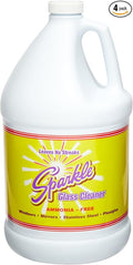 A J Funk & Co 20500 Sparkle Glass Cleaner, Original Purple Formula, 1-Gallon Refill Bottle (Case of 4)