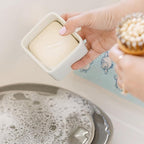 Nellie's Dish Butter Refill - Semi-Solid Dish Soap Block Alternative - Light Lemongrass Scent - Easy Refill for Dish Butter Container - (2 Pack) - (Made in Canada)