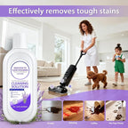 Floor Cleaning Solution Compatible with Tineco – Lavender Floor Cleaner – Long-Lasting, Fresh & Crisp Scent – For All Cordless Wet/Dry Vacuum Mop Cleaner & Robot Vacuums with Mopping (2 Bottle)