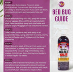 Nature’s MACE Bed Bug Killer 32 oz, Kill BedBugs Treatment, Mites, Eggs, Easy, Do-It-Yourself, Professional Bed Bug Spray, at-Home Solution, Mattress, Non-Toxic, Child & Pet Safe, Stain & Odor Free