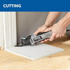 Dremel Multi-Max MM50-02 5 Amp Variable Speed Corded Oscillating Multi Tool Kit with 16 Accessories and Storage Bag - Ideal for Metal & Wood Cutting, Sanding, and Box Cutouts