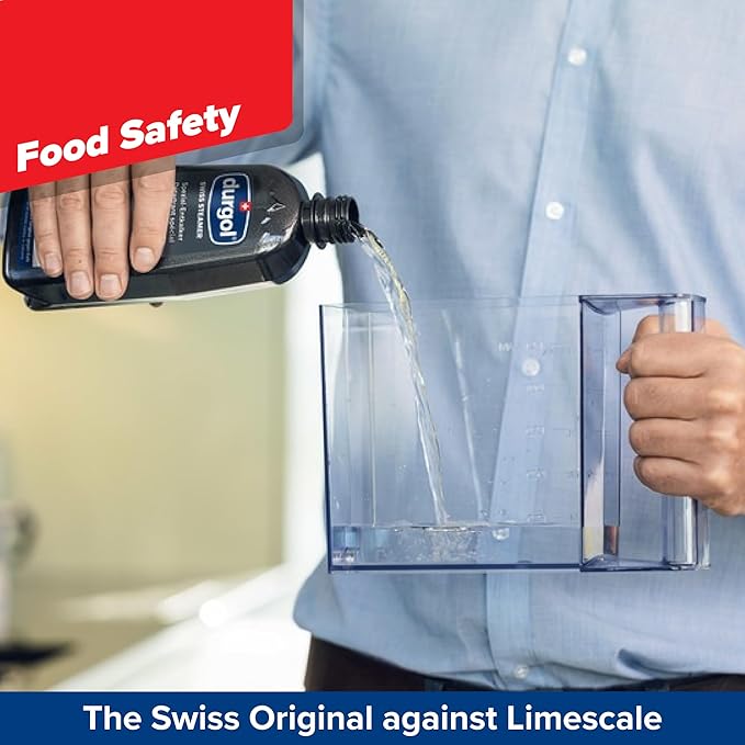 Durgol Swiss Steamer, Descaler and Decalcifier for All Brands of Steamer Ovens, 16.9 Fluid Ounces