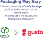 GUSTO Disposable Vinyl Gloves – Clear, Latex-Free, Powder-Free, BPA-Free – Safe for Food Handling, Cooking & Cleaning