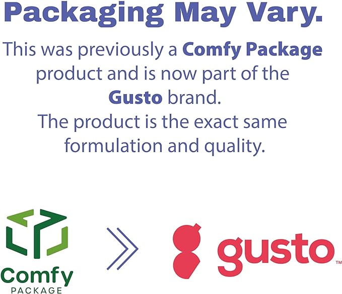 GUSTO Blue Nitrile Gloves, Disposable Gloves – 4 Mil, Latex & Rubber Free, Non-Sterile Powder-Free (Formerly Comfy Package)