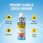 AC Drain Line Cleaner | Prevent Buildup and Overflow | 8oz - Up to 3 Months of Protection | Fast Acting & Long Lasting Bio-Enzymatic Formula