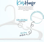 Utopia Home 360 Pack Kids Hangers - 11.5 Inch Plastic Baby Hangers for Closet - Childrens Hanger for Clothes & Infant Hanger for Closet - Ideal for Everyday Standard Use (White)