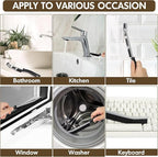 6P Crevice Cleaning Brush Hard Bristle Crevice Grout Cleaner Brush Thin Brush Gap Grout Cleaner for for Household Use, Bathroom, Kitchen