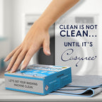 24 Washer Cleaner Tablets – Deep Cleans & Deodorizes All Washers, Removes Grime & Odor, Powerful Descaling Formula, Eco-Friendly, 1-Year Supply, Septic Safe