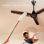 O-Cedar Flex & Catch Heavy Duty Dusting Kit with 15 Disposable Duster Refills | New & Improved Model | Extendable 3 Ft Handle with Stay-On Duster Hook | Traps 3X More Dust Than Feather Dusters