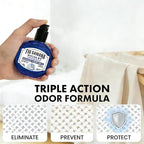 Odor Eliminator Spray for Clothes & Fabric Refresher – Removes Smoke, Pet, Sweat, Food Odors – Plant-Based, Quick-Dry, TSA Travel Size 1.35oz, Ocean Breeze Scent