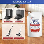 2 Pack Original Scent Floor Cleaning Solution - For Roborock Robot Vacuum & Mop, Deep Cleans Hard Floors, Works With All Mopping Robot Vacuums