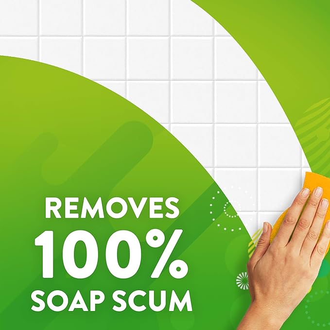 Scrubbing Bubbles Bathroom Grime Fighter, Floral Fusion Scent, 32 oz Spray Bottle (Pack of 2)