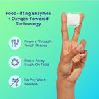 Dropps UltraWash Dishwasher Detergent Pods, Lemon Citrus (32 Ct) - Cuts Grease & Stuck-On Food | Sparkling Dishes & Glasses | Residue-Free | Clean Ingredients | No Pre-Rinse | Plastic Free Packaging