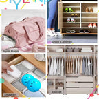 Shoe Deodorizer Balls for Sneaker, Fresh Linen Scent, Essential Oil Sneaker Deodorizer Ball, Small Spaces Odor Eliminator Air Freshener for Shoes, Gym Bags, Drawers and Locker (Fresh Line)