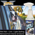 Gliptone Static X Static Eliminator, Removes Dust, Fingerprints, Pet Hair, Lint. Safe for use on Glass, Plastics, Metal and All Types of Fabrics, Computer Monitors, Mobile Devices (32 Fl Oz)