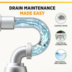 Instant Power Professional Bio-Enzymatic Commercial Drain Maintainer, Drainage Clog Remover, 1 Gallon, 4 Pack