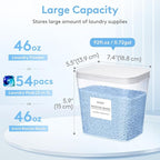 Lifewit Laundry Pods Container with Pop-up Lid, Coffee Pod K Cup Storage, Laundry Room Organization, Dryer Sheet Holder for Washing Powder Detergent, 2700 ml/0.72gal, 5PCS