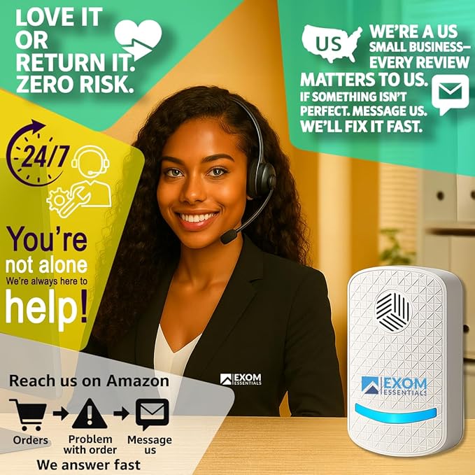 T-24, Ultrasonic Pest Repeller Wall Plug-in Most Effective Than Repellents - Get Rid of - Rodents, Squirrels, Mice, Rats, Bats, Roaches, Ants, Spiders, Bed Bugs, Мosquito, Insects, Fleas (6 Pack)