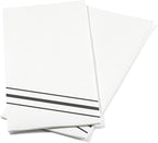 100 Pack Linen Feel Guest Paper Hand Towels | Disposable Super Absorbent Airlaid Paper Towels For Bathroom, Party, Weddings, Or Events | 12 x 17 Inches 1/6 Folded Decorative Design