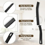 6P Crevice Cleaning Brush Hard Bristle Crevice Grout Cleaner Brush Thin Brush Gap Grout Cleaner for for Household Use, Bathroom, Kitchen