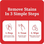 Emergency Stain Rescue Stain Remover Spray - Carpet Cleaner Spray - Wine & Coffee Stain Removal - 4 Fl Oz (Pack of 1)