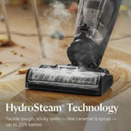 Bissell CrossWave HydroSteam Deluxe Wet Dry Vac, Multi-Purpose Vacuum, Wash, and Steam, Formula Included, Blue, 3515Q