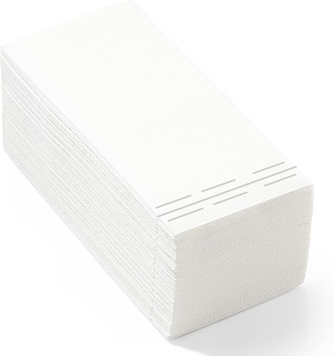 100 Pack Linen Feel Guest Paper Hand Towels | Disposable Super Absorbent Airlaid Paper Towels For Bathroom, Party, Weddings, Or Events | 12 x 17 Inches 1/6 Folded Decorative Design