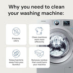 Grab Green Washing Machine Cleaner Pods - Fragrance Free, 2 Cleaning Pods