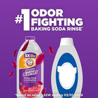 ARM & HAMMER Odor Blasters Deep Rinse and Revitalize Fabric Rinse, Laundry Additive, Eliminates Sweat and Musty Odors, Fresh Escape Scent, 50 fl oz