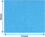 GLIMGLINT Shop Towel, 100 Pack Blue Microfiber Cleaning Cloth, Lint-Free, Ultra Absorbent Reusable Paper Towels for Home, Kitchen, Car, Garage or Shop, Cleaning Rags, 11" x 9"