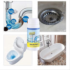 2pc Wild Tornado Sink and Drain Cleaner Powder - Powerful Pipe Dredge for Kitchen & Toilet, Drain Clog Remover, Pipeline Dredging Agent (4)