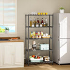 SINGAYE Shelf Closet Wire Shelving：Adjustable Metal Unit for Laundry Room Organization Bathroom Kitchen Home Garage Storage Pantry Rack Shelves