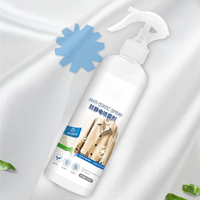 Static Guard Spray - Anti-Static Spray For Clothes, Static Cling Remover Spray | Fabric Spray For Clothes, Static Control Spray For Home, Travel-Friendly Anti-Cling Spray, Easy-to-Use, frash Scent Sta
