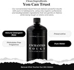Laundry Liquid Detergent (Enchanted Rouge) - 32 Oz Laundry Perfume Bottle for Men & Women, Stain & Odor Remover, Deep Clean, Long-Lasting Fragrance and Freshness for All Fabrics