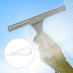 MECCANIXITY Replacement Squeegee Rubber for Window, Glass, Shower Doors, Tile Wall Cleaning, 17.72 Inch, White Pack of 4